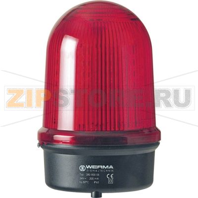 Лампа сигнальная 230 В, светодиодная, желтая Werma 280.350.60 