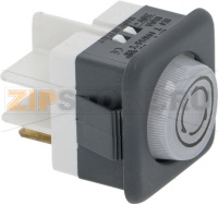 БЕЛАЯ ИНДИКАТОРНАЯ ЛАМПА, 10 A, 250 В