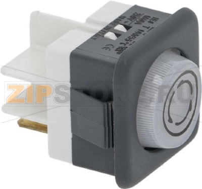 БЕЛАЯ ИНДИКАТОРНАЯ ЛАМПА, 10 A, 250 В 