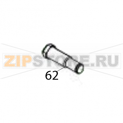 Ribbon shaft (FF) Sato SG112-ex Ribbon shaft (FF) Sato SG112-exЗапчасть на деталировке под номером: 62Название запчасти на английском языке: Ribbon shaft (FF) Sato SG112-ex.