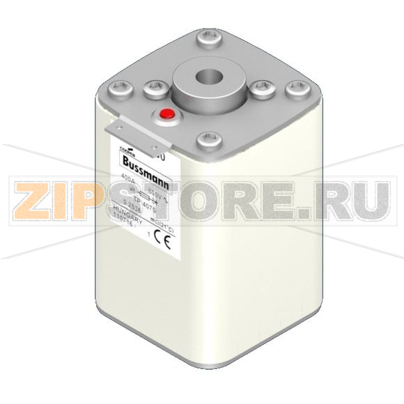 Предохранитель, 400 A, AC 800 В, size 2, aR, IEC с индикатором Eaton FUSE 400A 800V TP 407S AR 