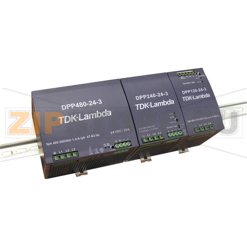 Блок питания на DIN-рейку 24 В, 40 А, 960 Вт TDK-Lambda DPP-960-24-3 