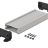 Корпус закрытый, 57.5x22x150 мм, с пластмассовыми крышками Bopla ELP 620-0150 DW - Корпус закрытый, 57.5x22x150 мм, с пластмассовыми крышками Bopla ELP 620-0150 DW