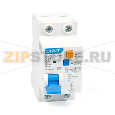 Дифавтомат 32 А, 4.5 кА Chint NXBLE-63Y 