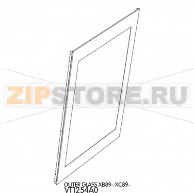 Outer glass Unox XB 893 Outer glass Unox XB 893Запчасть на деталировке под номером: 1Название запчасти на английском языке: Outer glass Unox XB 893