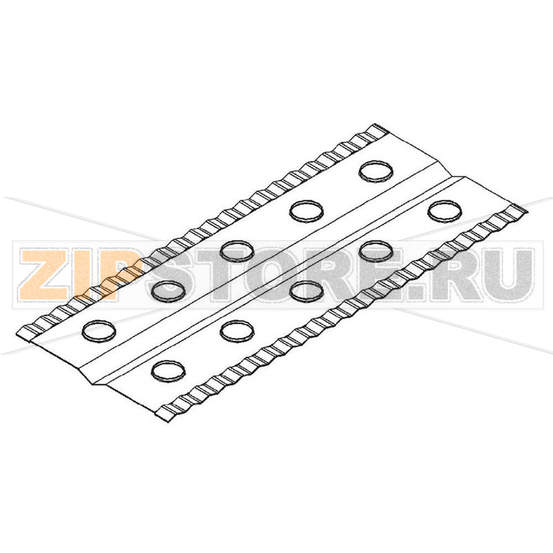 Крепление для тепловых труб 130x55x0.3 мм QuickCool QV-FI-130-10-8 