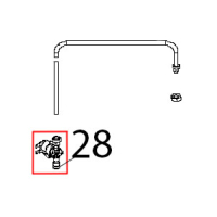 Elettrovalvola H2O, 1 via, rid. rosso JG, in Ø: 8 out Ø: 10, 240 Unox XVC 504