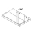 Top cover set (T) Sato SG112-ex