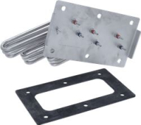 ТЭН 6000W 254/440V С УПЛОТНЕНИЕМ METOS
