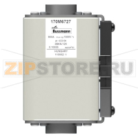 Предохранитель, 900 A, AC 1500 В, size 3, 76x92x125 мм, aR, IEC Eaton FUSE 900A 1500V 3BKN/125