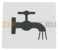 «ВОДА» ШЕЛКОГРАФИЧЕСКАЯ ПЕЧАТЬ 16X16 ММ