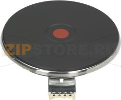 ELECTRIC HOT PLATE ø 180 mm 2000W 230V 