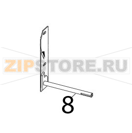 Left staff Zanolli Synthesis 12/80 VE Left staff Zanolli Synthesis 12/80 VEЗапчасть на деталировке под номером: 8