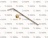 PILOT TUBE W/NUT &amp; FERRULE; 7-