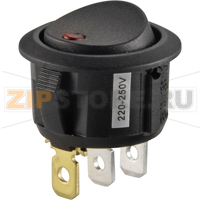 Переключатель клавишный 250 В/AC, 10 А, 1 x выкл/вкл TRU Components TC-R13-208B2-02 