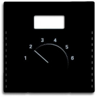 Накладка для терморегулятора, антрацитовая ABB 1374.61