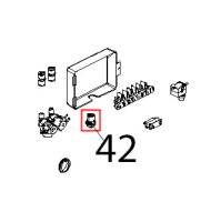 Passaparete, Ø: 8 Unox XB 403