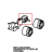 269°C adjustable thermostat 55.19052.80 Unox XV 593