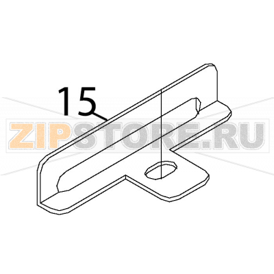 Tank resistor support Fagor FI-80 Tank resistor support Fagor FI-80Запчасть на деталировке под номером: 15Название запчасти Fagor на английском языке: Tank resistor support FI-80.