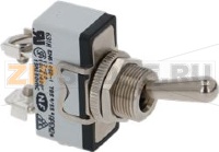 ОДНОПОЛЮСНЫЙ РЫЧАЖНЫЙ ПЕРЕКЛЮЧАТЕЛЬ, 15А, 250В