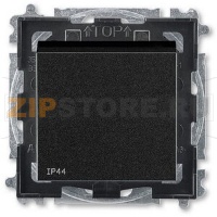 Переключатель перекрёстный, одноклавишный, IP44, антрацитовый ABB 2CHH597940A4063