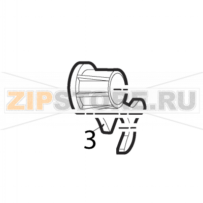 Media guide, inner Intermec PD41 Media guide, inner Intermec PD41Запчасть на деталировке под номером: 3Название запчасти на английском языке: Media guide, inner Intermec PD41.