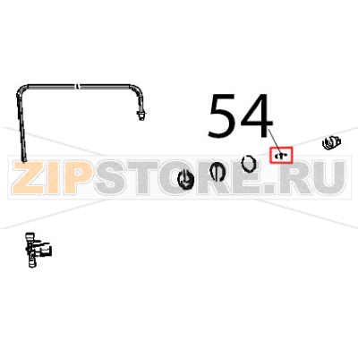 Halogen lamp 33 W, energy saver Unox XB 895 Halogen lamp 33 W, energy saver Unox XB 895Запчасть на деталировке под номером: 54