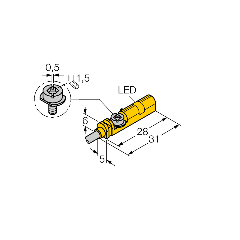 Датчик магнитного поля Turck BIM-UNT-AP6X 