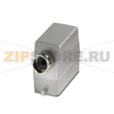 Корпус с кабельным сальником Phoenix Contact HC-B 16-TFL-76/M1PG29S крепление производится одной защелкой, высота 76 мм, с резьбовым соединением, 1x Pg29, подключение кабеля сбоку.Минимальный заказ: 10 шт.Упаковка: 10 шт.