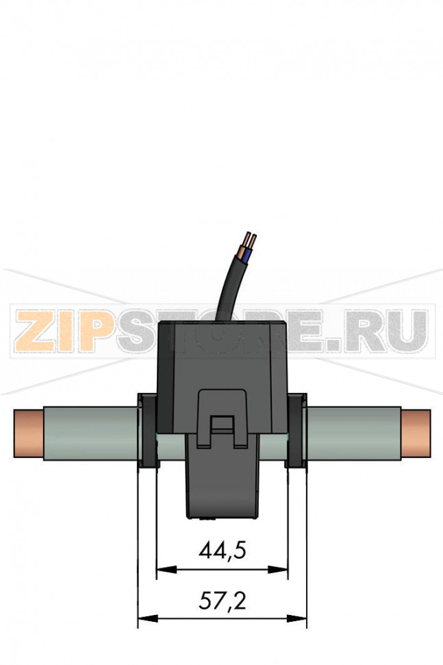 Split-core current transformer; Primary rated current 300 A; Secondary rated current: 1 A; Rated power: 0.2 VA; Accuracy class: 1 Wago 855-4101/300-001 