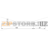 Датчик температуры, от -70 до 250°C, тип датчика: Pt1000 Greisinger GF 2T-E1.5