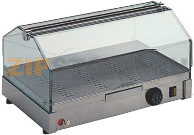 HOT SHOWCASE 1 SHELF 400W 230V 