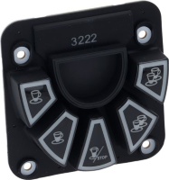 5KEY DISPENSING KEYPAD BLACK VA358