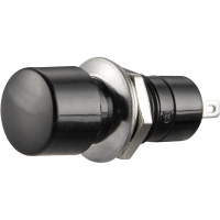 Кнопка 250 В/AC, 1.5 А, 1 x выкл/вкл, с фиксацией, 1 шт TRU Components TC-R13-40B-05BK