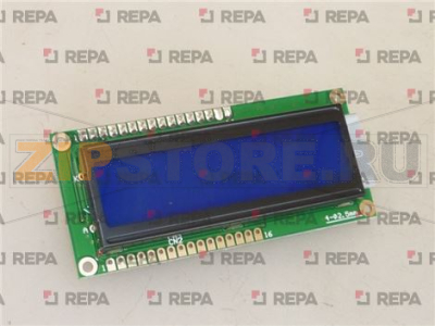 SCHEDA DISPLAY BLU 