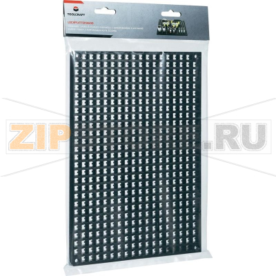 Панель настенная, перфорированная Toolcraft 553945 
