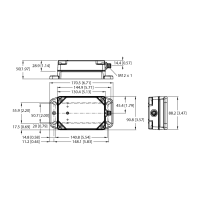 Датчик радарный Turck Q130RA-2450-AFQ 