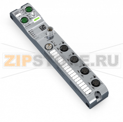 4-Port-IO Link Master Class B; Profinet; 24 В постоянного тока / 2,0 А; Соединение 4xM12; SlimLine Wago 765-4104/100-000 