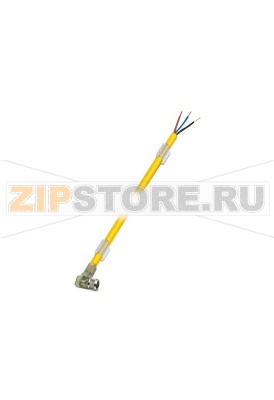 Кабель для датчика / исполнительного элемента Phoenix Contact SAC-3P-5,0-540/M8FR-2L CH 3-полюсн., ПВХ, желтый RAL 1021, свободный конец, к Гнездо угловой M8, с помощью 2 светодиодных индикатора, Длина кабеля: 5 м.Минимальный заказ: 100 шт.Упаковка: 100 шт.