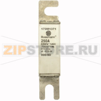 Предохранитель, 250 A, AC 690 В, 200 кА, DIN 000, 21x40x100 мм, aR, DIN, IEC Eaton 250A 690V IE
