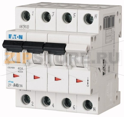Выключатель-разъединитель Eaton ZP-A63/3N 