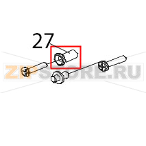 Hub 2.45x6x9.25 Zebra TTP-2010 Hub 2.45x6x9.25 Zebra TTP-2010Запчасть на деталировке под номером: 27