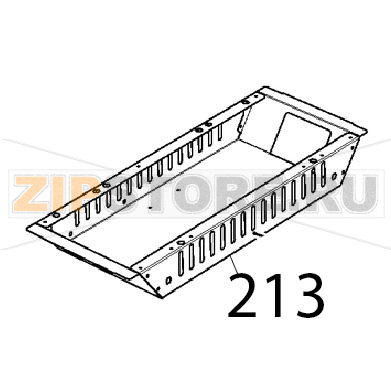 Scatola inferiore Unox XBC 615EG Scatola inferiore Unox XBC 615EGЗапчасть на деталировке под номером: 213