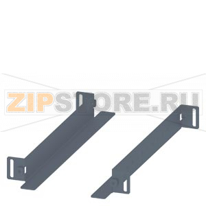 SIVACON, slide rail, for 19&quot; Fixed mounting, T: 400 mm, zinc-plated Siemens 8MF1004-2HG12 