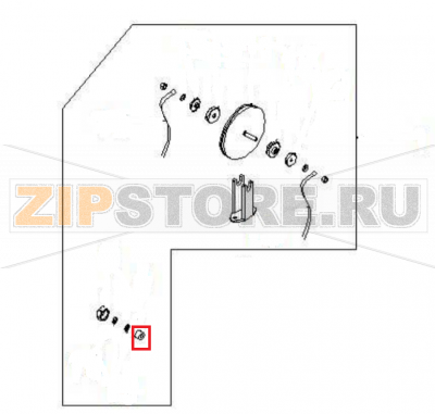 Gasket Angelo Po FX101E3   Gasket Angelo Po FX101E3Запчасть на 