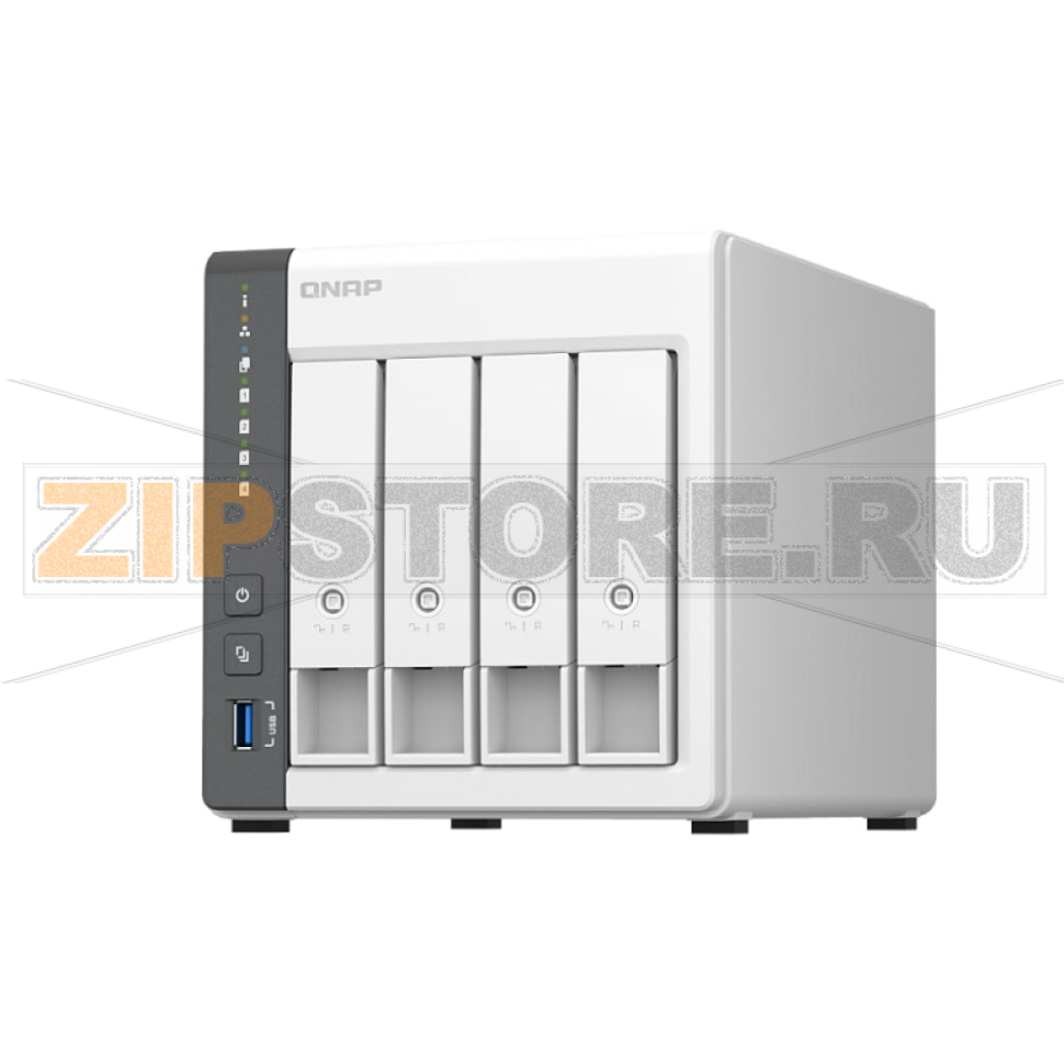 Накопитель сетевой QNAP D4-REV-C 