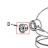 Cap, attachment hub white KitchenAid 5KPM50