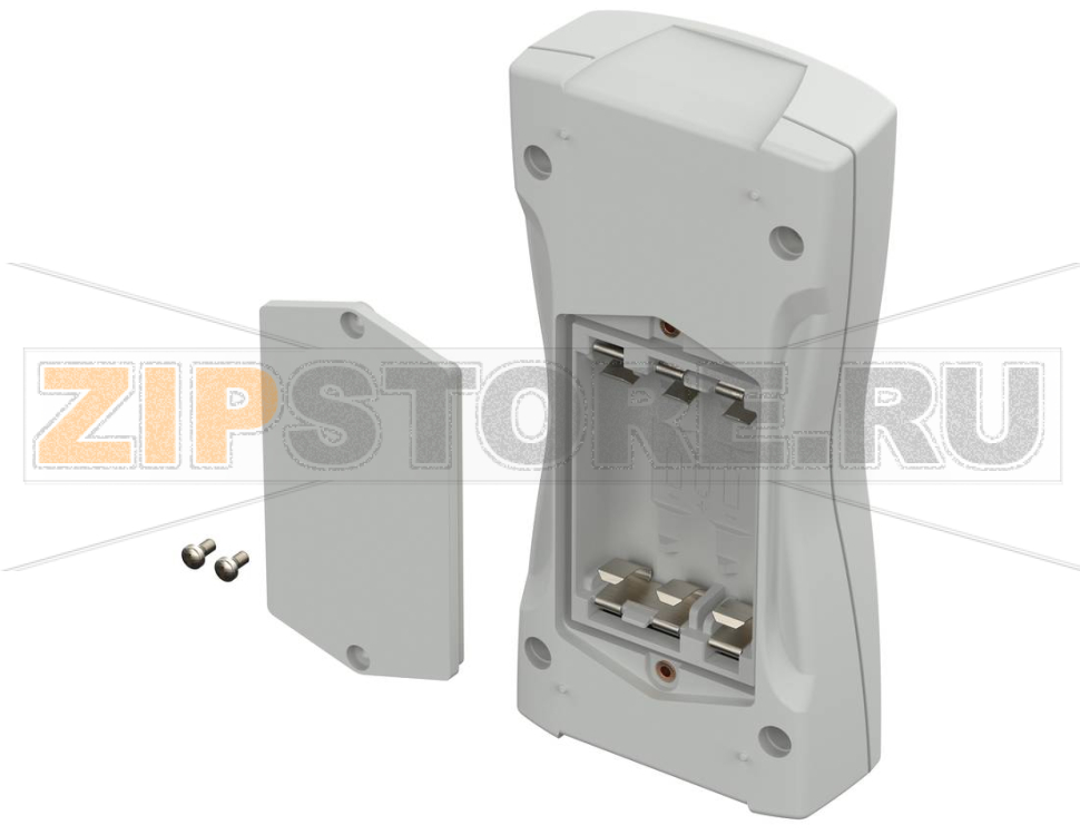 Корпус ручной с отсеком для 3 батареек типа АА, 159.4x77.9x33.5 мм, IP 40 Bopla BS 601 DIS-7035 