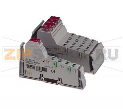 Клеммный модуль цифрового вывода Inline Phoenix Contact IB IL DO 4 AC-1A без принадлежностей, 4 выхода, от 12 до 253 В перемен. тока, 1 А, 3-проводная схема подключения.Минимальный заказ: 1 шт.Упаковка: 1 шт.