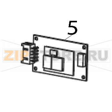 Internal bluetooth module (BT4.2, dealer option) TSC ML340P Internal bluetooth module (BT4.2, dealer option) TSC ML340PЗапчасть на деталировке под номером: 5